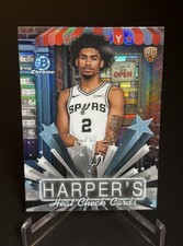 Dylan Harper 2025-26 Bowman Basketball Chrome Hobby Stars Refractor Rookie #HS-4