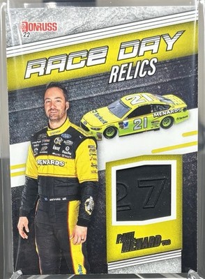 2022 Donruss Racing Paul Menard - Chevrolet - Race Day Relic - #RDR-PM