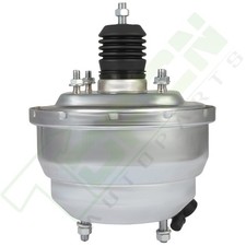 For Chevy Gm 8 Dual Diaphragm Chrome Power Brake Booster Street Rod Universal