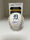KEVIN McGONIGLE SIGNED TIGERS LOGO REAL OFFICIAL MLB BASEBALL JSA COA