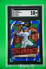 2021 Donruss - Bo Bichette Unleashed Blue (match) /249 #UNL24 Toronto Blue Jays