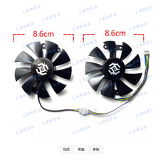 Graphics Card Cooling Fan For ZOTAC GTX1060 1050X-Gaming GTX950 960 Thunderbolt