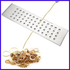 Wire Draw Plate, Wire Drawplate 52 Round Holes 0.26-4.10mm Portable Tungsten ...