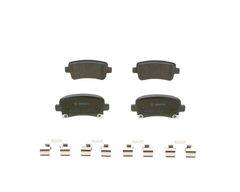 Plaquettes de frein de rechange BOSCH pour entretien technique Vauxhall 13237765