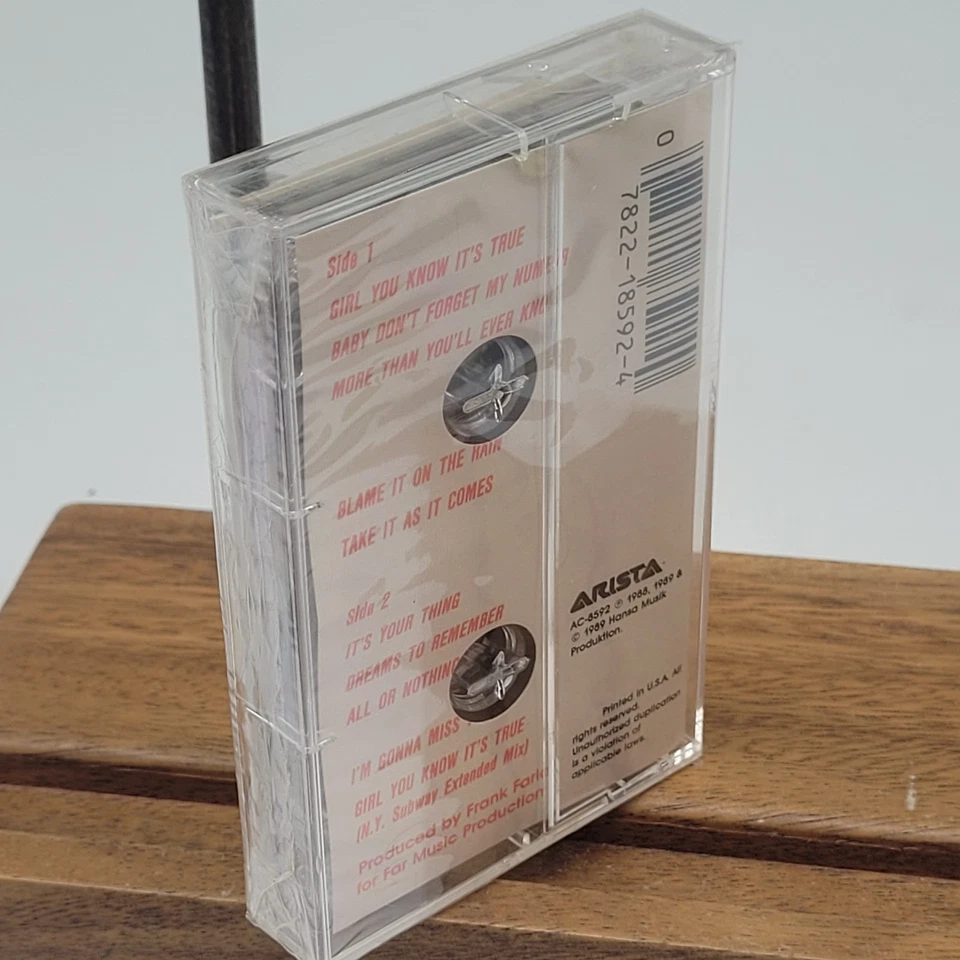 New Sealed Milli Vanilli "Girl You Know Its True" Cassette Tape CRC Release  - Image 3 of 3