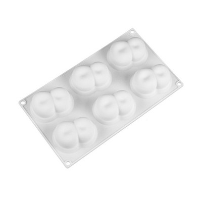 Silicone Dessert Mould Fruit Shape Cake Mould For Chocolate Candy Puddings