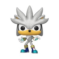 Funko FK87227 - Sonic The Hedgehog Pop! Games Vinyl Figur Silver The Hedgehog (F