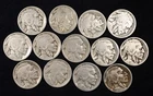 1923-S (AG-G) Buffalo Nickels Lot of 13 Coins - Exact Shown!