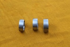 3 pc. Damascus steel finger ring valentines family gift 12.5/9.5/9.5 US SIZE