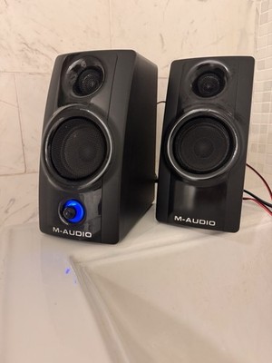 M-Audio Studiophile AV 20 Powered rca plug Multimedia Studio Speakers