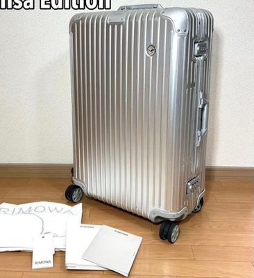 Rimowa Lufthansa Original Check In 86L Silver 4-wheels Carry Case
