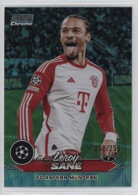 2023 Topps Stadium Club Chrome UEFA Champions League /250 Leroy Sane Sané 1tg0