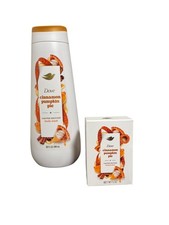 Limited Edition Dove Cinnamon Pumpkin Pie Body Wash Soap Set