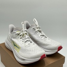 Hoka One One Mach 6 Sneakers Men's 10 D White Athletic Running Shoes Ebay2972
