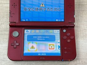 Nintendo New 3DS LL XL Metallic Red Console Tested Japan ver D6050
