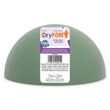 FloraCraft Floral Desert DryF M Half Ball 1.9 Inch x 3.8 4 x 2", Green