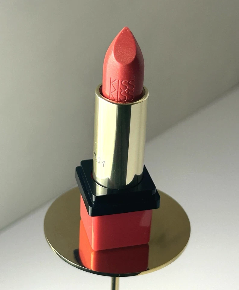 Guerlain KissKiss #340 Miss Kiss Coral Pink Toned – Satin Finish Discontinued - Image 3 of 4