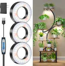 Grow Lights for Indoor Plants, 144 Leds Full Spectrum LED Plant Grow Light, 5V/3