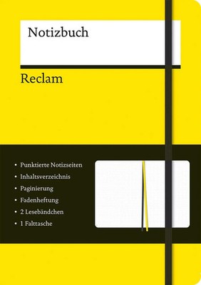 Reclams Notizbuch | Notizbuch | Deutsch (2024) | 144 S. | Reclam Philipp Jun.