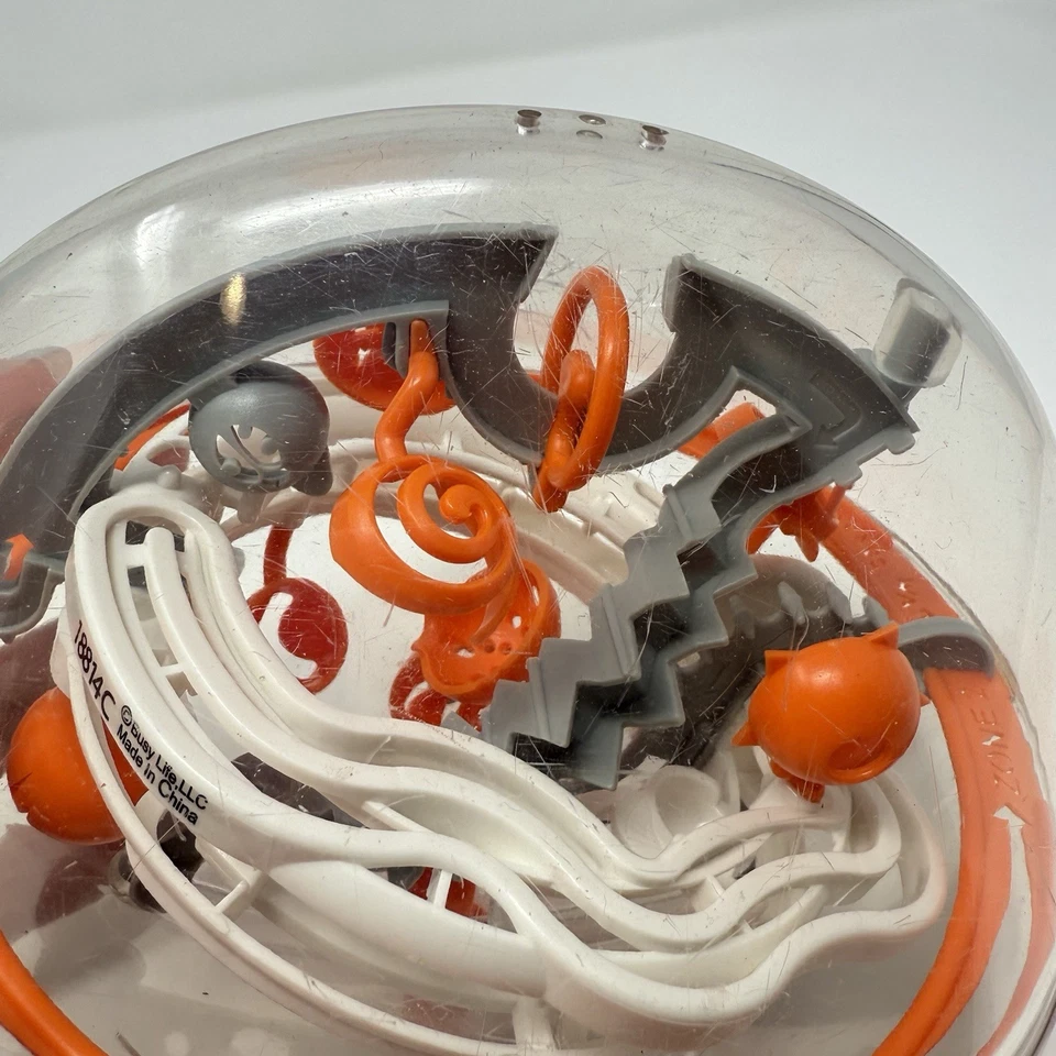 Perplexus Warp 3D Puzzle Orange Maze Roller Ball, Brain Teaser Game, PLEASE READ - Image 3 of 4