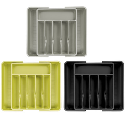 Besteckkasten für Schubladen Organizer Küche Erweiterbar Ausziehbar Storage