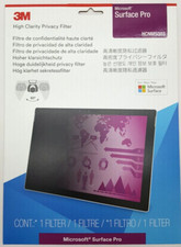 Sealed 3M HCNMS003 3M High Clarity Privacy Filter Black For Surface Pro