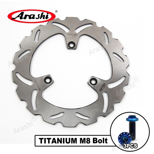 Rotor de disco freno trasero + perno de montaje ajuste Yamaha YP 250 Majesty 1999 - 2007 2000 - Imagen 2 de 9