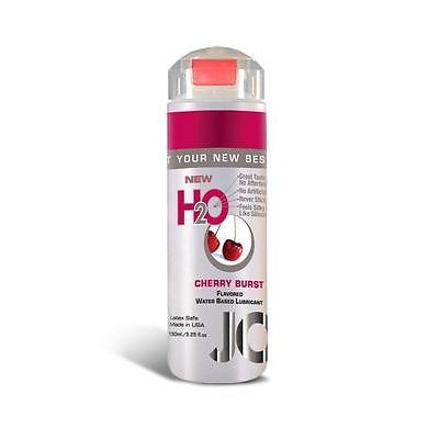 Jo H2O Flavored Water Based Lubricant Cherry Burst 4 Ounce