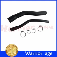 Gas Tank Fuel Fill & Vent Hoses & 4 Clips Set For Jeep Cherokee XJ 97-01 Rubber