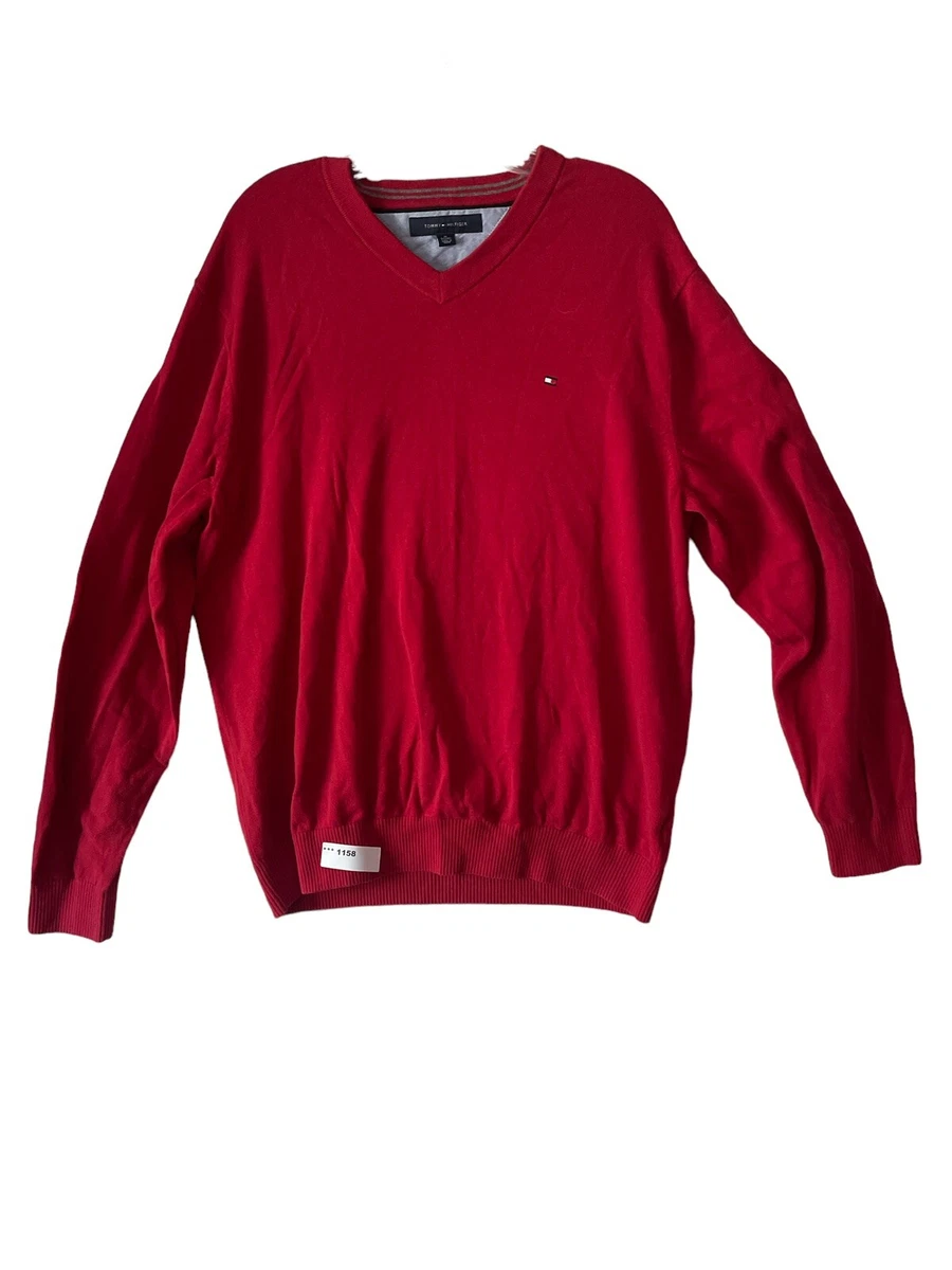 Red Cotton Knitwear & Sweatshirt Box Logo