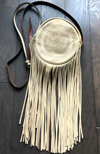 Unique Luxury Boho Leather Shoulder Bag By Patricia Nash