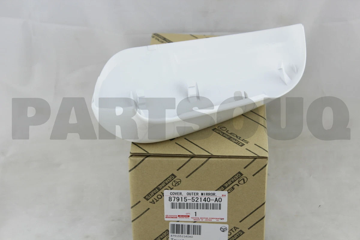 8791552140A0 Genuine Toyota COVER, OUTER MIRROR, RH 87915-52140-A0 