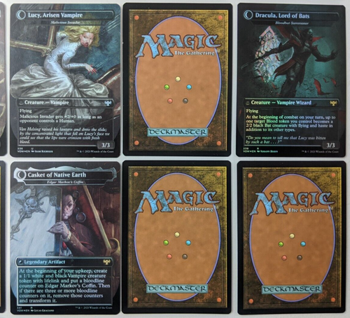 Dracula FOIL MTG Complete Set 18 Card Magic the Gathering Innistrad Crimson Vow - Picture 11 of 12