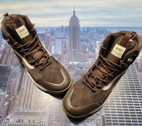VANS UltraRange EXO High MTE-2 HydroGuard Brown Mens Size 10.5 508731 New