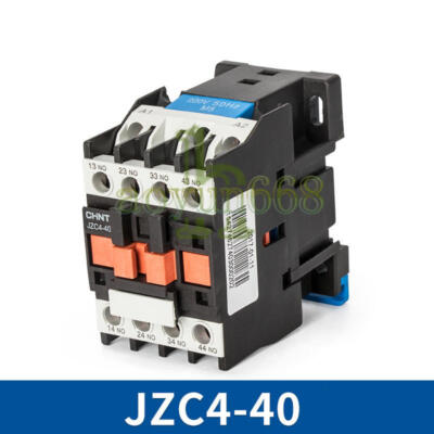 1PC New Chnt JZC4 Series JZC4-40 AC Contactor Relay