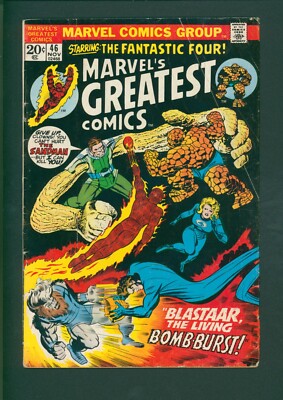 Marvel's Greatest Comics #46 - Jack Kirby Cover Art! 1973
