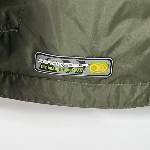ZeroXposur Lightweight Windbreaker Jacket Full Zip Green Boy’s Medium 10/12 - Picture 3 of 8