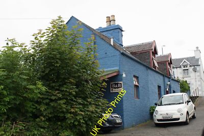 Foto 6x4 West Street, Tobermory, Mull damals grün, jetzt blau, Beul an Atha um 2010