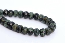 6x4MM Natural Kambaba Jasper Beads Grade AAA Faceted Rondelle Loose Beads 7.5"