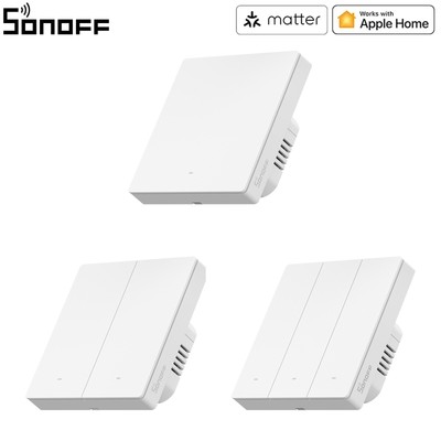 SONOFF M5 Smart Wall Light Switch with Matter Works with Apple Home,Amazon Alexa