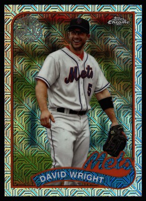 2024 Topps Series 2 DAVID WRIGHT Silver Pack CHROME MOJO METS #2T89C-92
