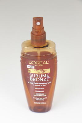 L'Oreal Paris Sublime Bronze Clear Self-Tanning Gel, 5 Oz U46A