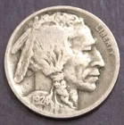 1924 D Buffalo Nickel Fine Dealer Price  Lot F 160