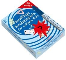 Knifflige Knobelspiele für schlaue Kids (50 Karten) von ... | Buch | Zustand gut