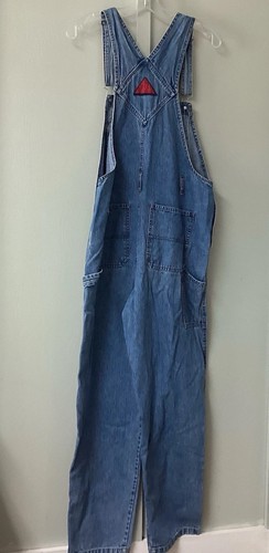 Vintage Squeeze Denim Jeans Cotton Overalls Women’s Size Medium Long Pants - Picture 16 of 24