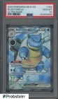 2023 Pokemon MEW EN #184 Blastoise ex Ultra Rare PSA 10 GEM MINT