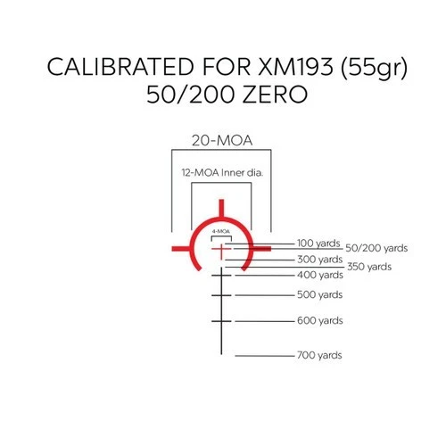 Mira para rifle TRUGLO Omnia 1-4x24 mm con montaje APTUS-M1 diámetro de tubo de 30 mm Foto 3 de 4