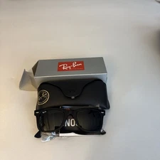 Ray-Ban RB2140 901 50-22 Wayfarer Green Lenses Unisex Classic Sunglasses - Black