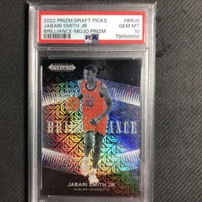 JABARI SMITH JR 2022 Draft Picks # BRJS Brilliance /MOJO Prizm PSA 10 /25