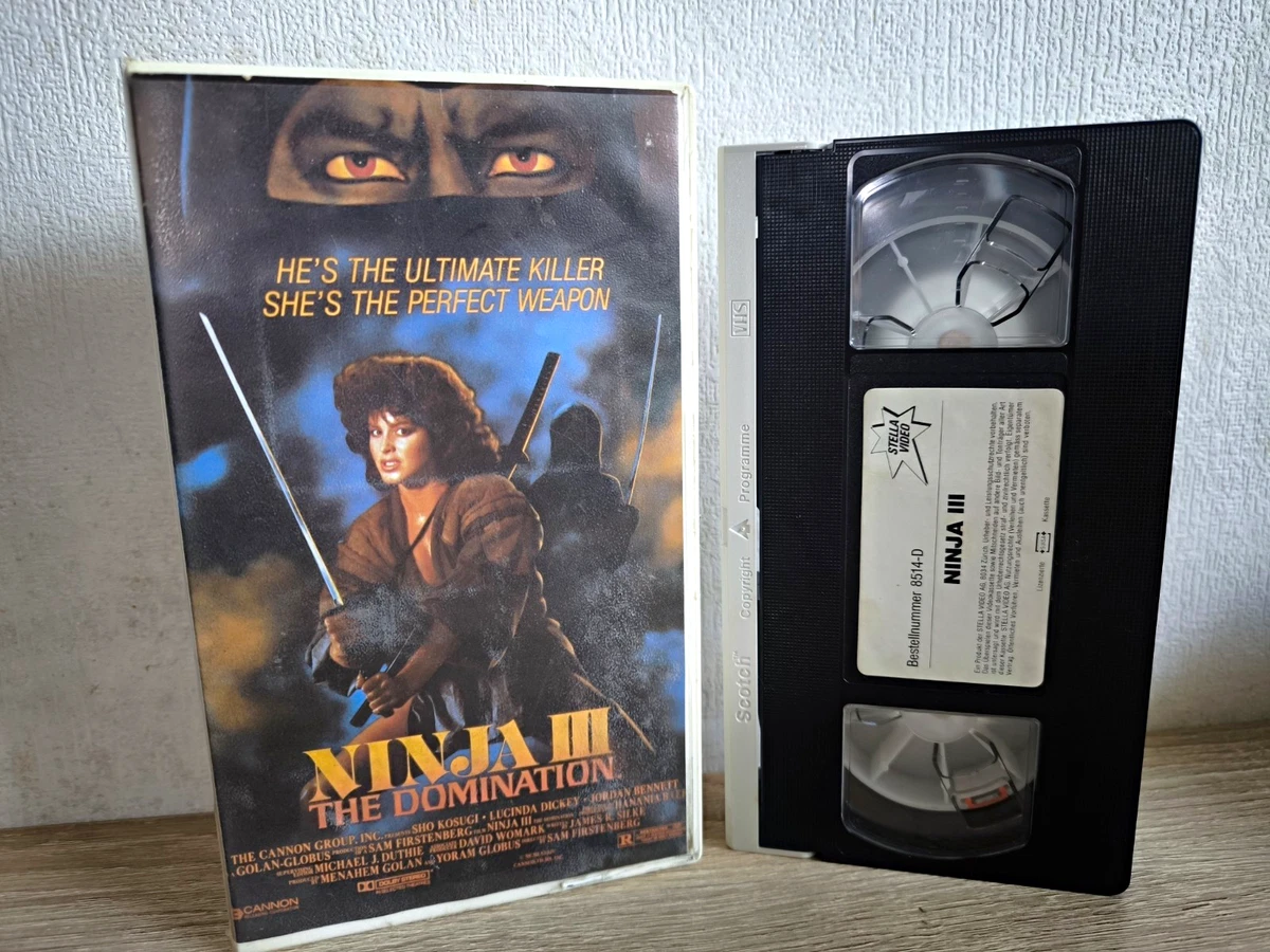 [VHS]  ►NINJA III: THE DOMINATION (1984)◀︎Lucinda Dickey